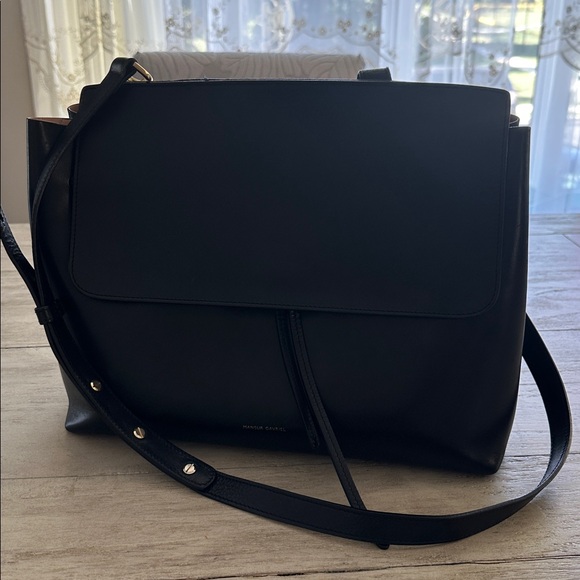 Mansur Gavriel Original Hard Leather Lady Bag Large Structured Classic - Picture 1 of 16